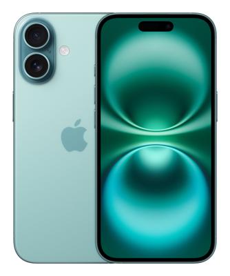 Apple iPhone 16 (256 GB) - Blauwgroen