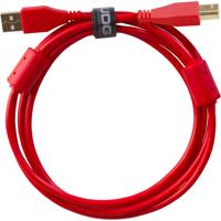 UDG U95003RD audio kabel USB 2.0 A-B recht rood 3m - thumbnail