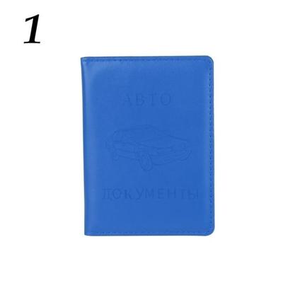 Russische PU lederen Cover drijvende License Card Credit houder portemonnee portemonnee Russische PU lederen Cover drijvende License Card Credit houder portemonnee portemonnee