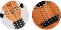 Flight Travel Series TUC Mahogany concert ukelele met gigbag - thumbnail