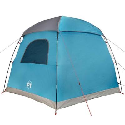 Familietent iglo 6-persoons waterdicht blauw