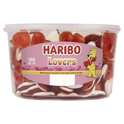 Haribo Lovers snoepgoed, pot van 150 stuks