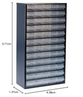Raaco Ladekast met 60 laden type 1260-00 - 137386 137386 - thumbnail