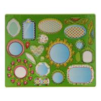 Tekensjabloon Spiegels, 27x19cm - thumbnail