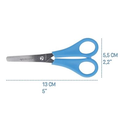 Westcott kinderschaar, 13 cm, blauw
