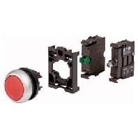Eaton 110932 M22-DL-R-K10LED-BVP Verlichte druktoets Kunststof frontring 1 stuk(s) - thumbnail