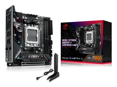Moederbord - ASUS - ROG STRIX B850-I GAMING WIFI - AMD B850 - AM5 mini ITX-slot - thumbnail