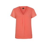 s.Oliver BLACK LABEL top koraalrood - thumbnail