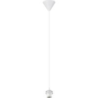 LED Hanglamp - Hangverlichting - Trion Alpar - E27 Fitting - 1-lichts - Rond - Wit - Kunststof - thumbnail
