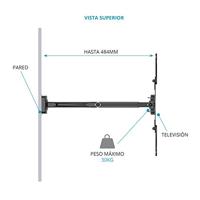 TV houder TM Electron 26"-50" 30 Kg - thumbnail
