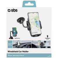 sbs mobile Telefoonhouder voor in de auto Bevestigingswijze (auto): Zuignap - thumbnail