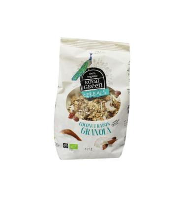 Kokos Rozijn Granola (Royal Green - 425 gram)