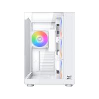 PC-behuizing (zonder voeding) - XIGMATEK - Aqua Compact Arctic - Cube - ATX-vormfactor - 4x120mm A-RGB meegeleverd - Wit - thumbnail