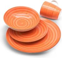 Michelino serviesset Oranje 16-delig voor 4 persoons borden - thumbnail