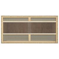 VidaXL Terrarium 100x47x47 cm bewerkt hout - thumbnail
