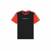 Heren-T-Shirt met Korte Mouwen Champion Crewneck Zwart - Maat: M - thumbnail
