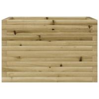 VidaXL Plantenbak 70x40x45,5 cm geïmpregneerd grenenhout - thumbnail