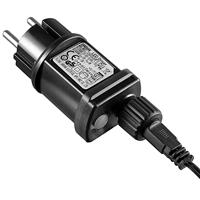 Kerstman op ladder, ladder 90 cm, 48 leds - thumbnail