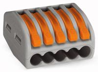 Wago laskem met hevel 5 polig - thumbnail