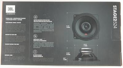 JBL Stage2 524 2-weg coaxiale inbouwluidspreker 135 W Inhoud: 2 stuk(s) JBL Stage2 524 2-weg coaxiale inbouwluidspreker 135 W Inhoud: 2 stuk(s)