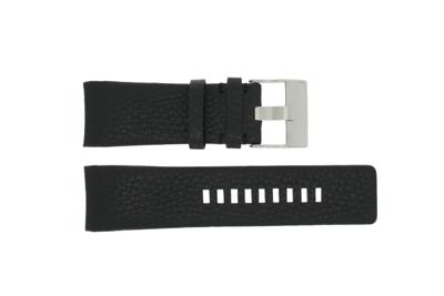 Horlogeband Diesel DZ4031 / DZ4032 / DZ4028 Leder Zwart 29mm