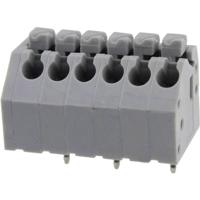 Degson DG250-3.5-04P-11-00AH-1 Veerkrachtklemblok 0.82 mm² Aantal polen 4 Grijs 1 stuk(s) - thumbnail