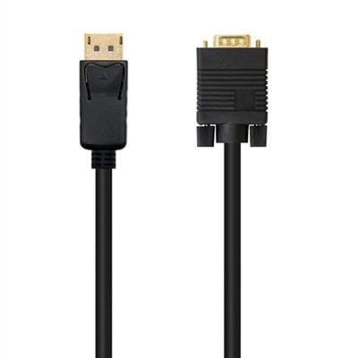 Nanocable 10.15.4402 DisplayPort naar VGA, DisplayPort/M-VGA/M, zwart, 2,0 m