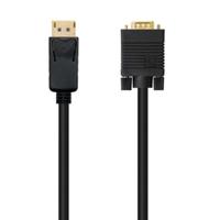 Nanocable 10.15.4402 DisplayPort naar VGA, DisplayPort/M-VGA/M, zwart, 2,0 m - thumbnail