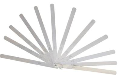 KS Tools 300.0618 Zuigerspielmal, 13 vel, 0,05 - 1 mm, 200 mm lang