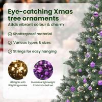 VidaXL Kunstkerstboom met 300 led groen 210 cm pvc en plastic en staal - thumbnail