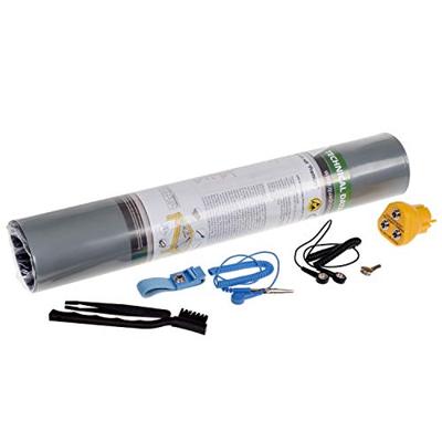 Quadrios ESD-bureaumatset Grijs (l x b) 650 mm x 500 mm - thumbnail