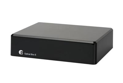 Pro-Ject Optical Box E Phono Voorversterker MM Optische uitgang - Zwart Pro-Ject Optical Box E Phono Voorversterker MM Optische uitgang - Zwart