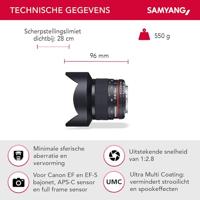 Samyang 14mm F/2.8 IF ED UMC Canon - thumbnail