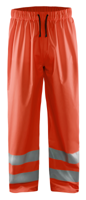 Blåkläder Regenbroek High-Vis LEVEL 1 13842000 | High-Vis Rood | Maat M - 7330509571897 - thumbnail