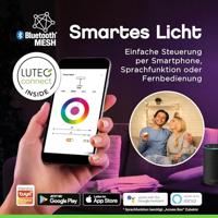 Lutec 8506201331 NOMA LED-tafellamp voor buiten 2.3 W RGB Wit - thumbnail