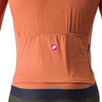 Castelli Espresso fietsshirt korte mouw bruin heren L - thumbnail