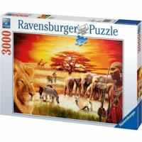 Puzzel 3000 stuks Massai Pride - thumbnail