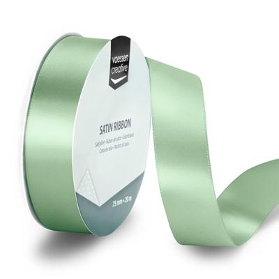 Vaessen Creative • satijnlint 20mx25mm saliegroen