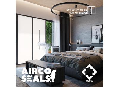 Airco deurafdichtingskit 211,5 x 120 cm met magneetsluiting