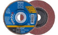 PFERD TOOLS 67746125 PFC 125 A 60 PSF STEELOX Lamellenschijf Diameter 125 mm Boordiameter 22.23 mm RVS, Staal 10 stuk(s) - thumbnail