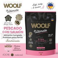 WOOLF Ultimate soft Salmon - halfvochtig hondenvoer - 1kg - thumbnail