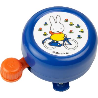 Widek Fietsbel nijntje op fiets 60 mm blauw