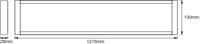 LEDVANCE 4058075271487 LED Office Line L LED-plafondlamp LED 48 W Wit - thumbnail