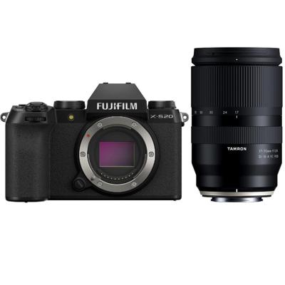 Fujifilm X-S20 Systeemcamera + Tamron 17-70mm f/2.8 Di III-A VC RXD Fujifilm X-S20 Systeemcamera + Tamron 17-70mm f/2.8 Di III-A VC RXD