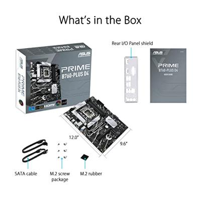 Moederbord Asus PRIME B760-PLUS D4 LGA 1700 - thumbnail