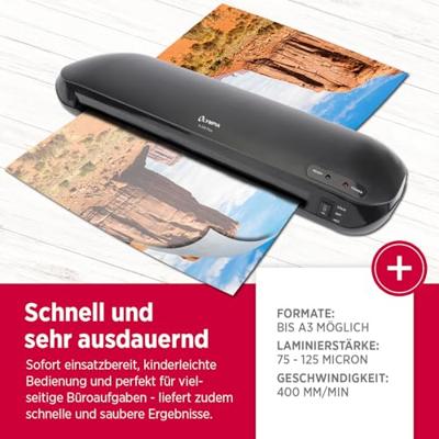 Olympia Laminator-set A 330 Plus 3138 DIN A3, DIN A4, DIN A5, DIN A6, DIN A7, DIN A8, Visitekaart Olympia Laminator-set A 330 Plus 3138 DIN A3, DIN A4, DIN A5, DIN A6, DIN A7, DIN A8, Visitekaart