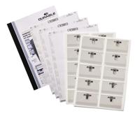 Badge durable met combiklem 54x90mm set 20st - thumbnail