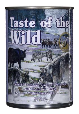 TASTE OF THE WILD Sierra Mountain - Nat hondenvoer - 390 g TASTE OF THE WILD Sierra Mountain - Nat hondenvoer - 390 g