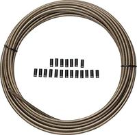 JAGWIRE Brake housing 5mm cgx-sl slick-lube (10 m) - carbon silver - thumbnail