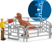 Schleich Dinosaarus Terreinwagen met Dino-Buitenpost - thumbnail